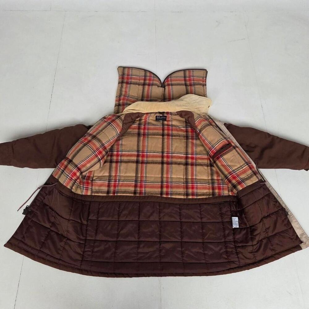 Vintage Western Barn Coat Brown Tan Yukon Sweet Insulated Hooded XL - Picture 2 of 8